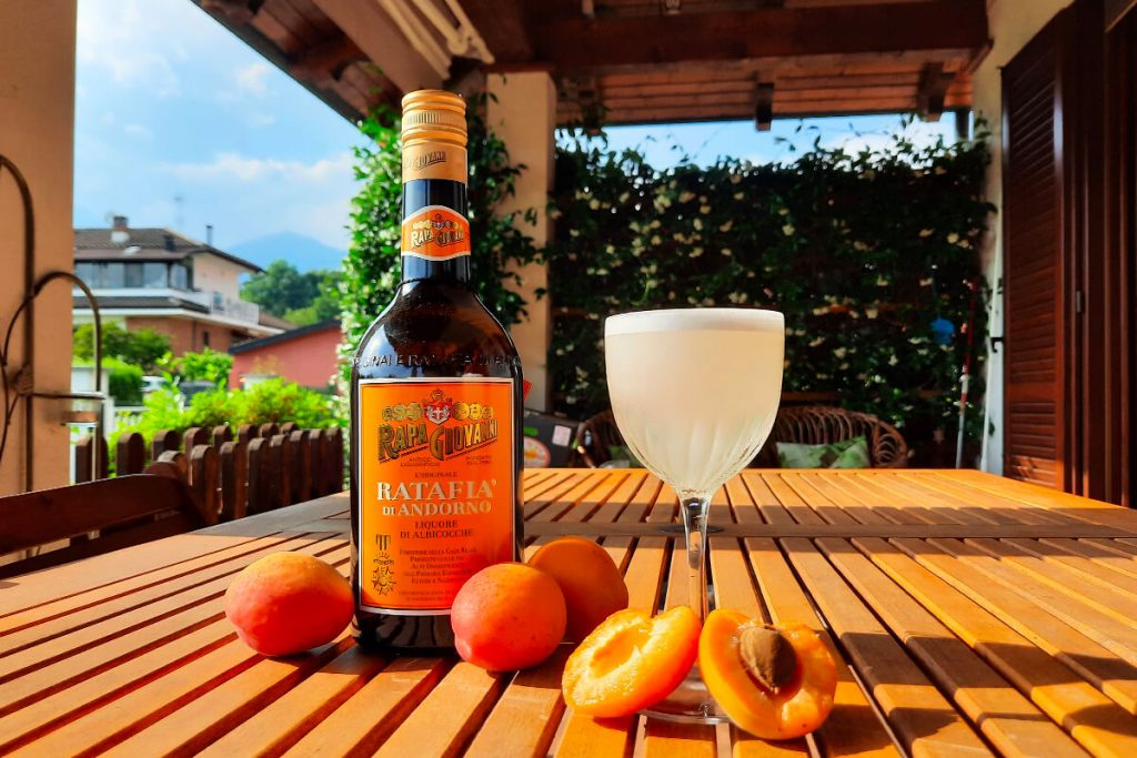 Pisco Sour con Ratafià di albicocche