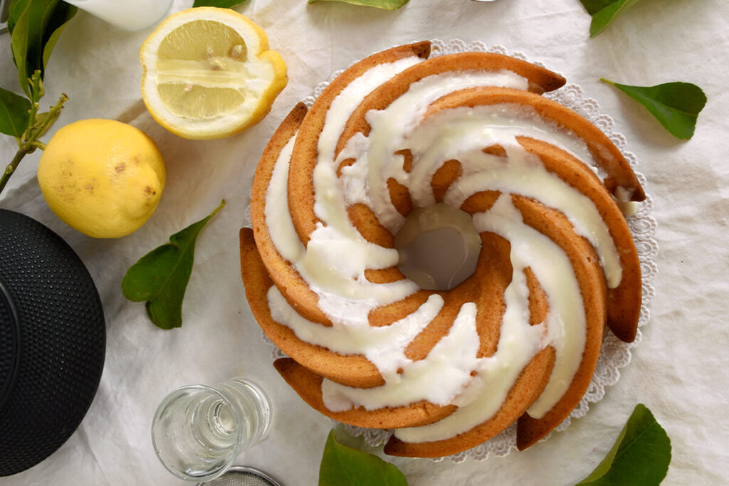 Bundt cake agli agrumi con Ratafià al limone