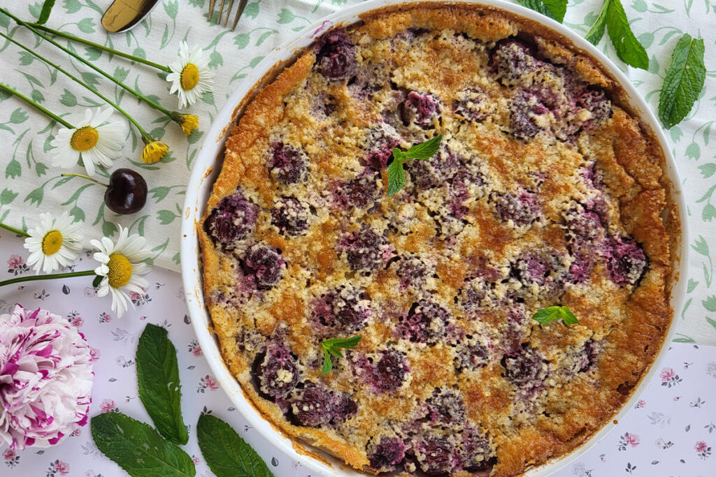 Clafoutis di ciliegie con Ratafià